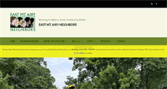 Desktop Screenshot of eastmountairy.org